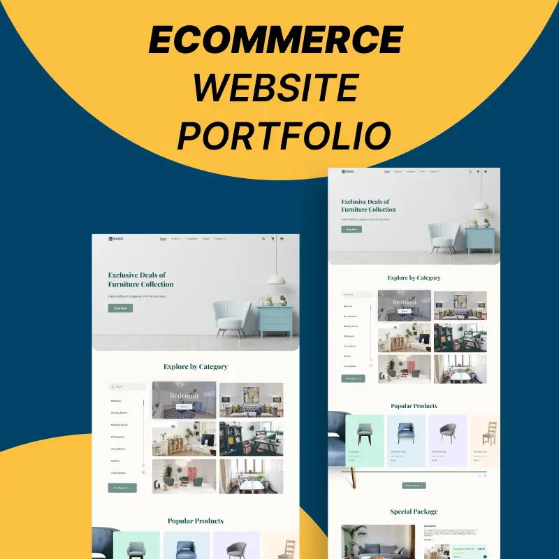 Best ECOMMERCE WEBSITE Design Portfolio in Greater Noida