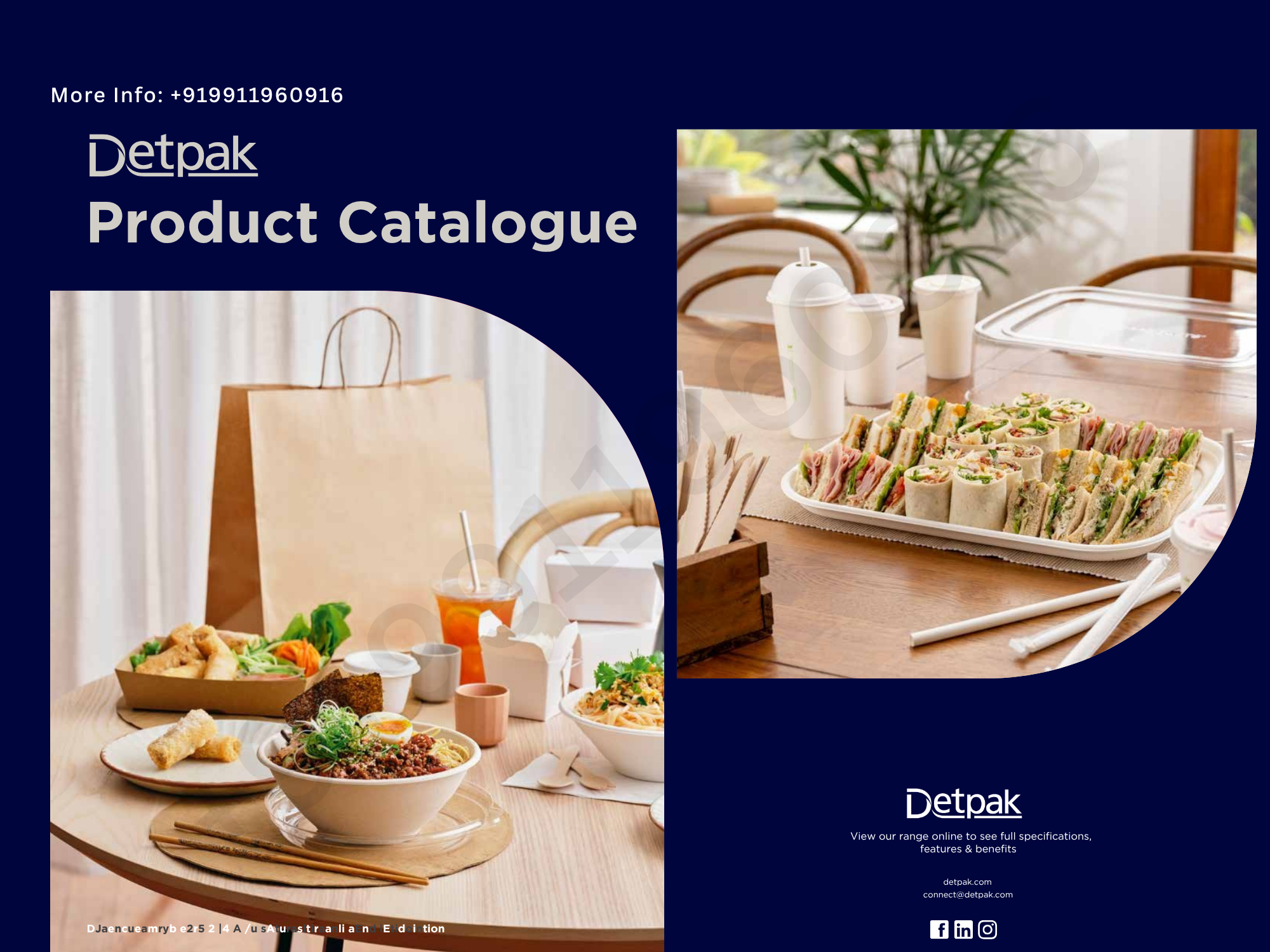 Delicious Food Menu & Product Catalog