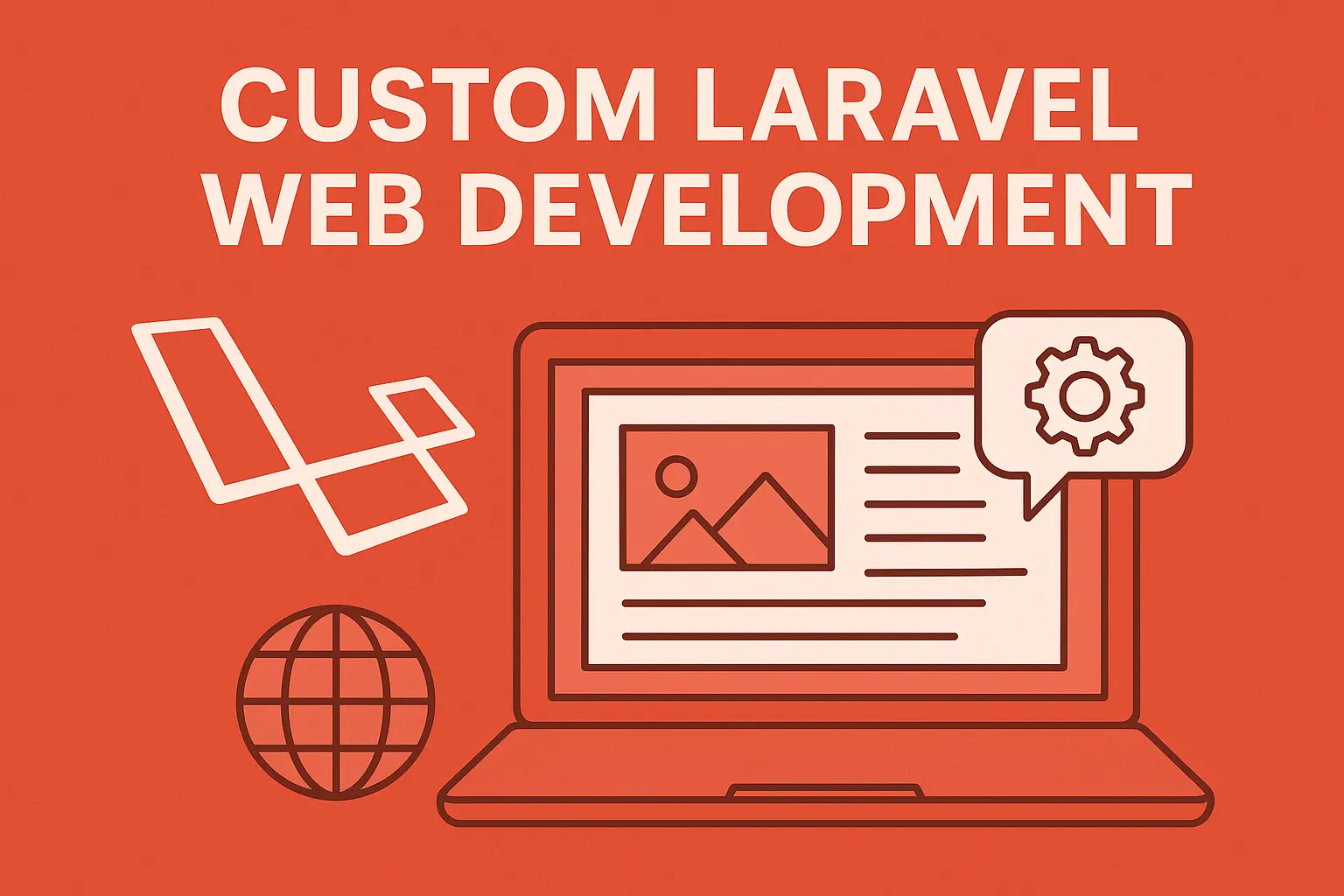 custom laravel web development services in greater noida
