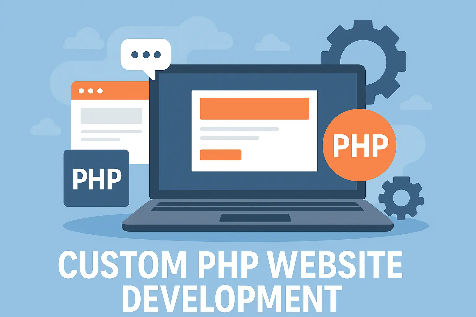 custom php website development services in greater noida
