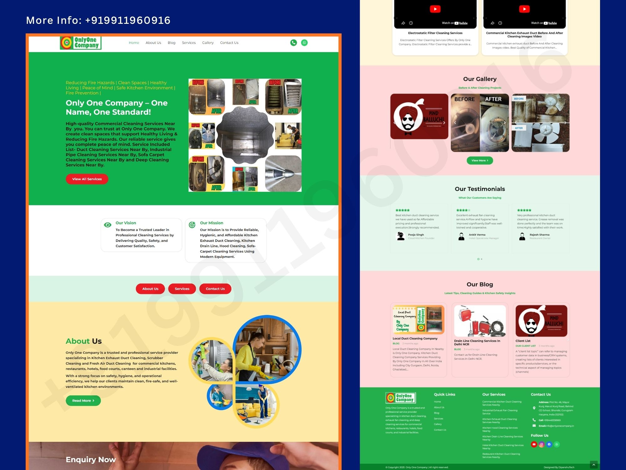 Digital Business Solutions & IT Services Company Website