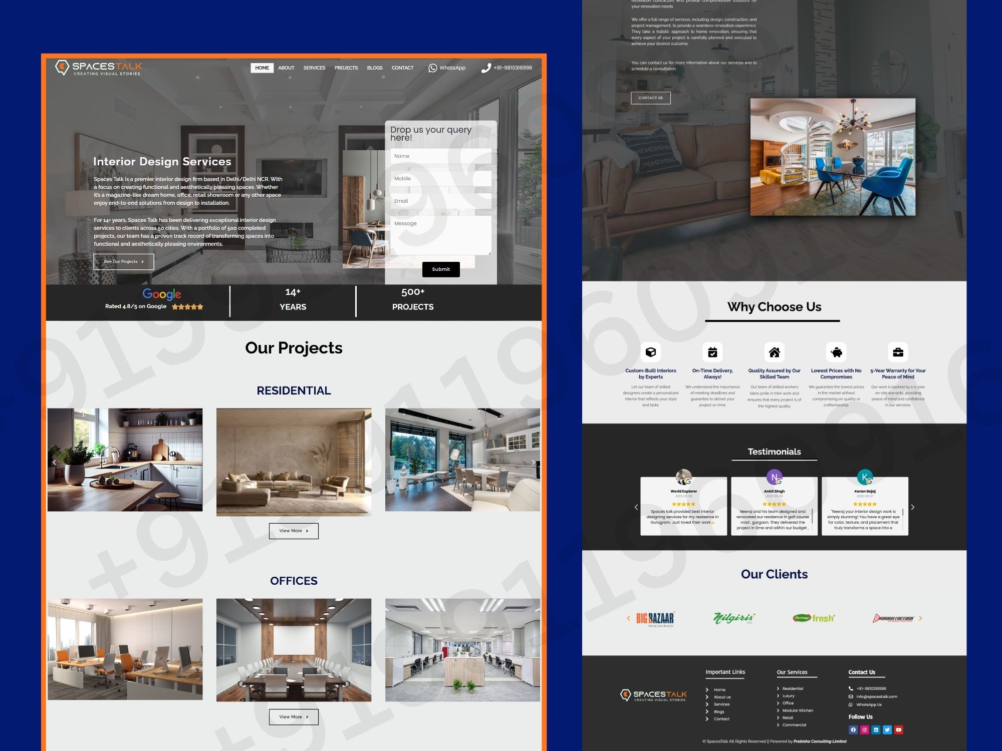 ResponsiveModern Interior Design Services for Modern Homes & Offices Solutions