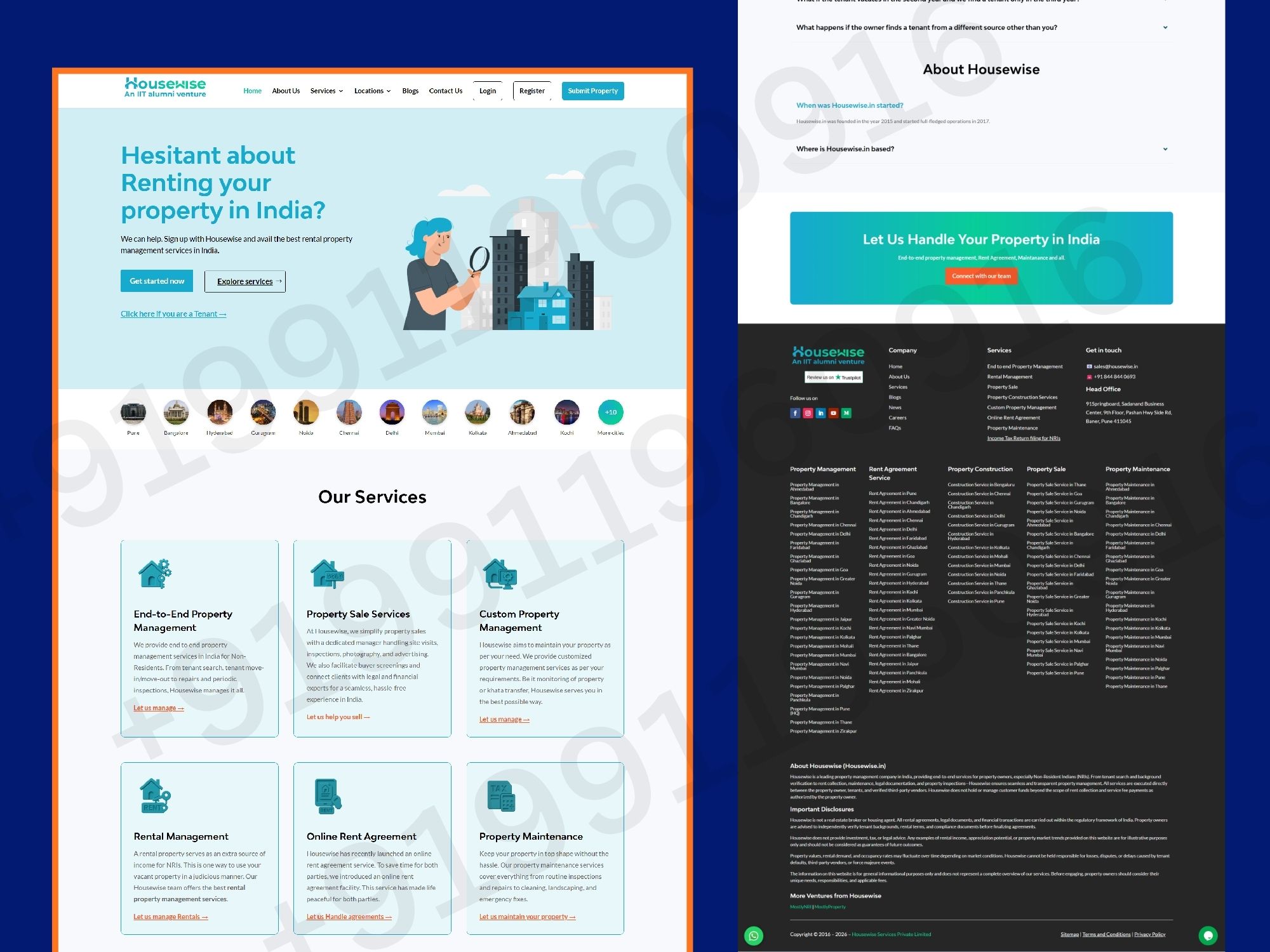 Smart Property Management Website