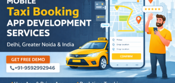 Mobile Taxi Booking App Development Services in Delhi, Greater Noida & India