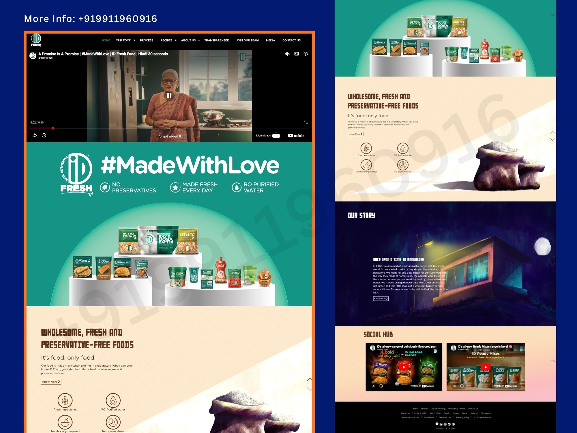 Fresh Ready-to-Cook Food & Healthy FMCG Website